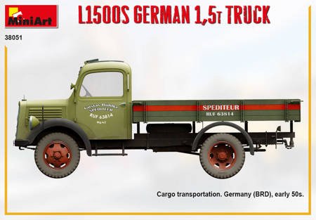 MiniArt 38051 L1500s German 1,5T truck