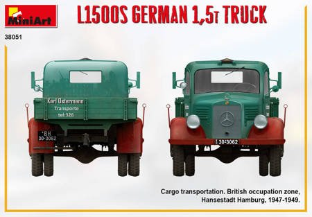 MiniArt 38051 L1500s German 1,5T truck