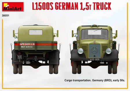 MiniArt 38051 L1500s German 1,5T truck