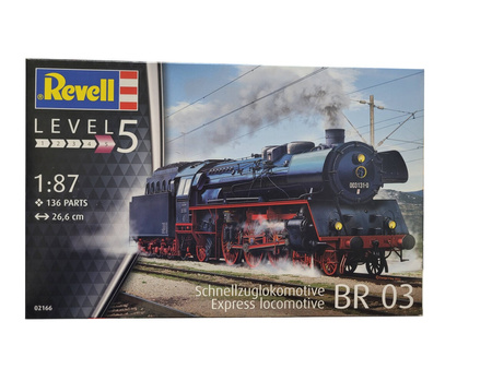 Model do sklejenia Revell Express locomotive BR 02 - Tender 2'2'T30