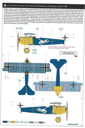 Model plastikowy do sklejenia Eduard 70131 Fokker D.VII (OAW) Profipack