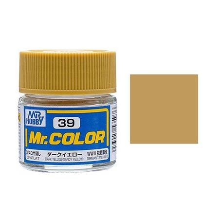 Mr. Color C39 Dark Yellow (3/4 Flat)