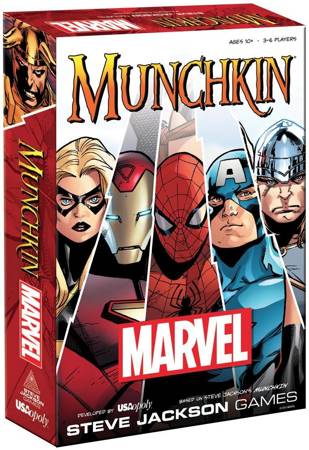 Munchkin Marvel Edition + polska instrukcja