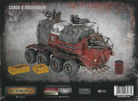 Necromunda Cargo-8 Ridgehauler - ciągnik konwoju