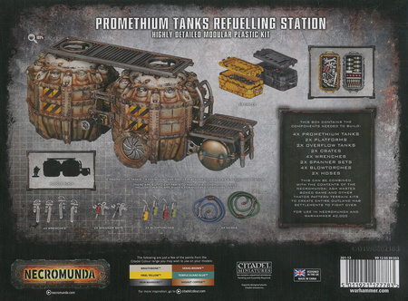 Necromunda Promethium Tanks Reufelling Station