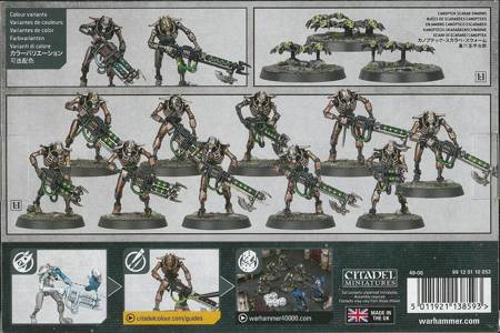 Necrons Warriors with Canoptek Scarabs