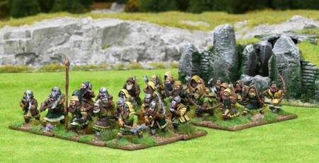 Oathmark Dwarf Light Infantry - Krasnoludy piechota 28mm