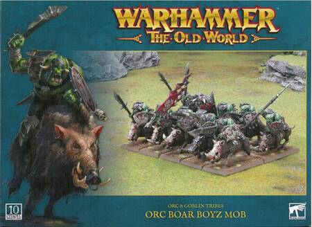 Orcs&Goblin Orc Boar Boyz Mob