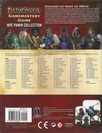 Pathfinder Pawns Gamemastery Guide NPC Collection