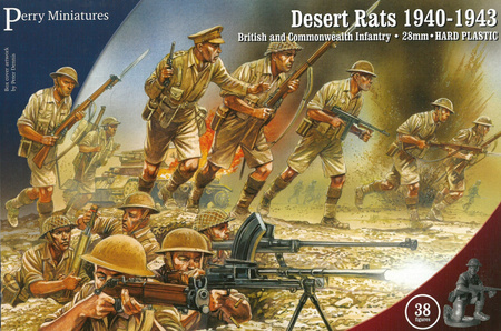 Perry Miniatures British Desert Rats 1940-1943