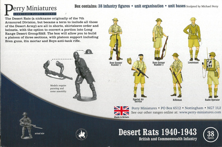 Perry Miniatures British Desert Rats 1940-1943