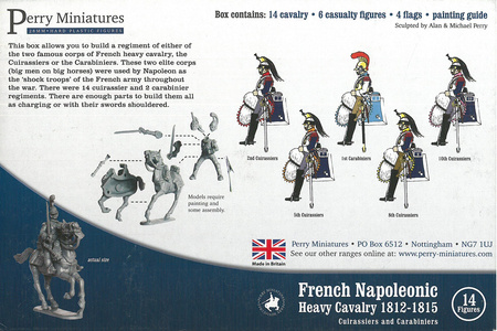 Perry Miniatures FN120 French Napoleonic Heavy Cavalry 1812-1815