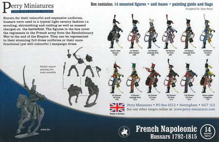 Perry Miniatures FN140 French Napoleonic Hussars 1792-1815