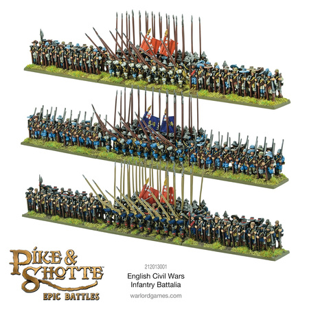 Pike&Shotte Epic Battles English Civil Wars Infantry Battalia