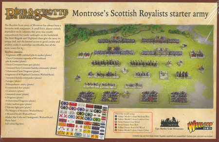 Pike&Shotte Epic Battles Montrose's Scottish Royalists Starter Army