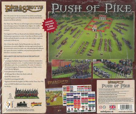 Pike&Shotte Epic Battles Push of Pike Starter - zestaw dla 2 graczy