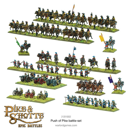 Pike&Shotte Epic Battles Push of Pike Starter - zestaw dla 2 graczy