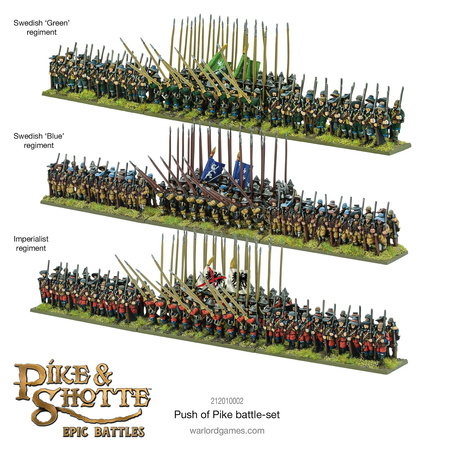 Pike&Shotte Epic Battles Push of Pike Starter - zestaw dla 2 graczy