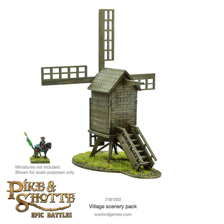 Pike&Shotte Epic Battles Village Scenery Pack - osada