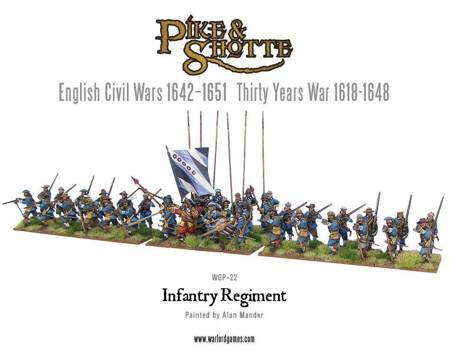 Pike&Shotte Infantry Regiment XVII wiek