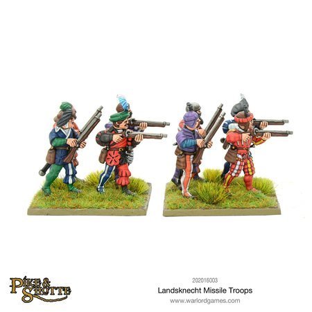 Pike&Shotte Landsknecht Missile Troops