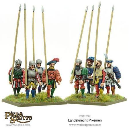 Pike&Shotte Landsknecht Pikemen