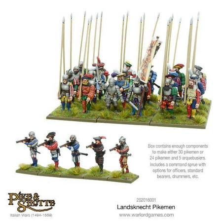 Pike&Shotte Landsknecht Pikemen