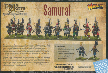 Pike&Shotte Samurai Infantry 1467-1603 / Samurajowie piechota