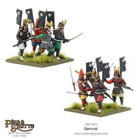 Pike&Shotte Samurai Infantry 1467-1603 / Samurajowie piechota