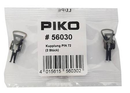 Piko 56030 Sprzęgi PIN 72 (2 sztuki)