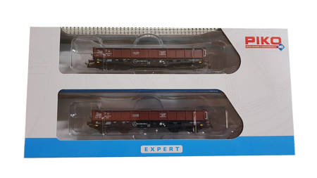 Piko 58231 Kolejka Zestaw 2 wagonów towarowych 401ZI PKP w skali 1:87