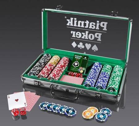 Poker - Zestaw w walizce 300 żetonów (Piatnik)