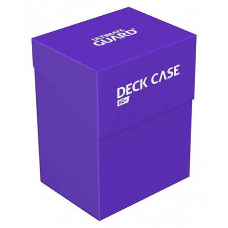 Pudełko na karty Deck Case 80+ Fioletowe (UG)