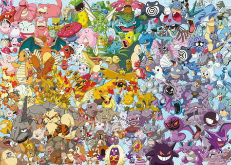 Puzzle 1000 Pokemon Challenge (Ravensburger)