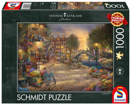 Puzzle 1000 Thomas Kinkade Amsterdam (Schmidt)