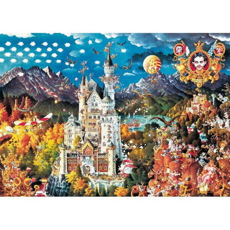 Puzzle 2000 el. Bawaria / Bavaria (Heye)