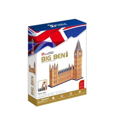 Puzzle 3D 117 el. Big Ben - wersja XL