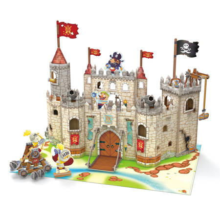 Puzzle 3D 183 el. Pirate Knight Castle Zamek Piratów