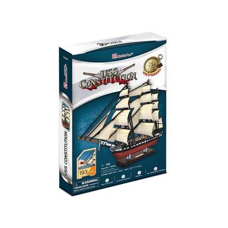 Puzzle 3D 193 el. okręt USS Constitution