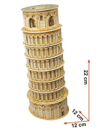 Puzzle 3D 30 el. Krzywa wieża w Pizie