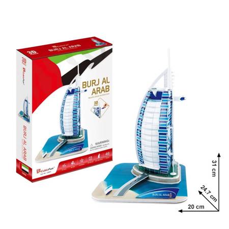 Puzzle 3D 46 el. Budynek Burj Al