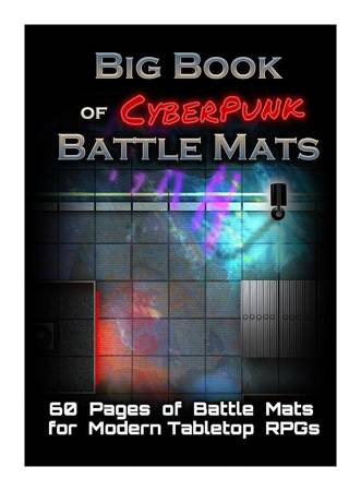 RPG Big Book of CyberPunk Battle Mats - Mapy