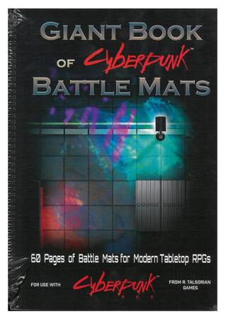 RPG Giant Book of CyberPunk Battle Mats - mapy