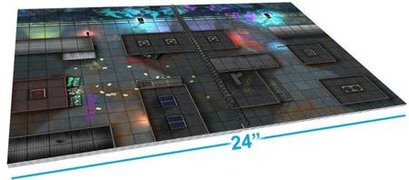 RPG Giant Book of CyberPunk Battle Mats - mapy