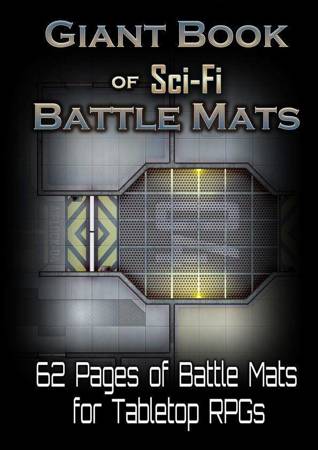 RPG Giant Book of Sci-Fi Battle Mats - mapy