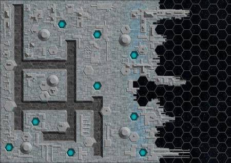 RPG Giant Book of Sci-Fi Battle Mats - mapy