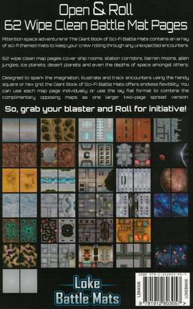 RPG Giant Book of Sci-Fi Battle Mats - mapy