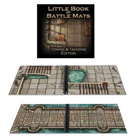 RPG Little Book of Battle Mats Towns & Taverns