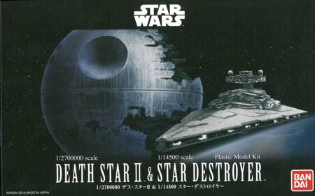 Revell Bandai Star Wars Death Star II i Destroyer