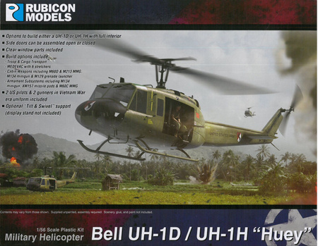 Rubicon Models 280119 Bell UH-1D / UH-1H "Huey"